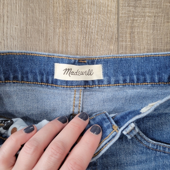 (NWOT) Madewell High Rise Denim Shorts - 23 - Picture 3 of 4